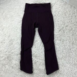 🔥$SALE$🔥 Lululemon Deep Breath Crop (21" ) Black Cherry